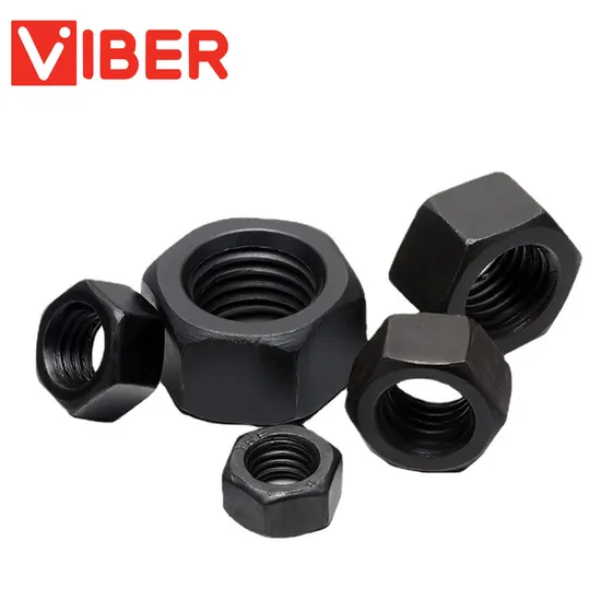  Hex Nut DIN934 Zp 4.8 Grade M6 M8 M10 M12 High Quality Hex Thickened Nut Wzp/Black Steel Hex Nut Hexagonal Nuts Bolts Zinc Plated Nut Half Lock Hex Nut